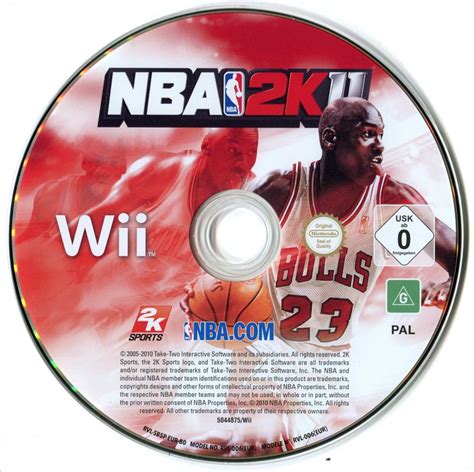 NBA 2K11 cover or packaging material - MobyGames