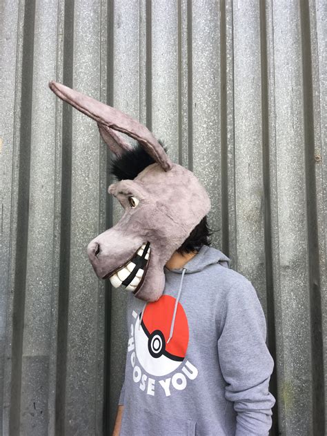 Donkey Shrek Mask - Etsy