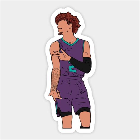 Lamelo Ball 3 Point Celebration Sticker