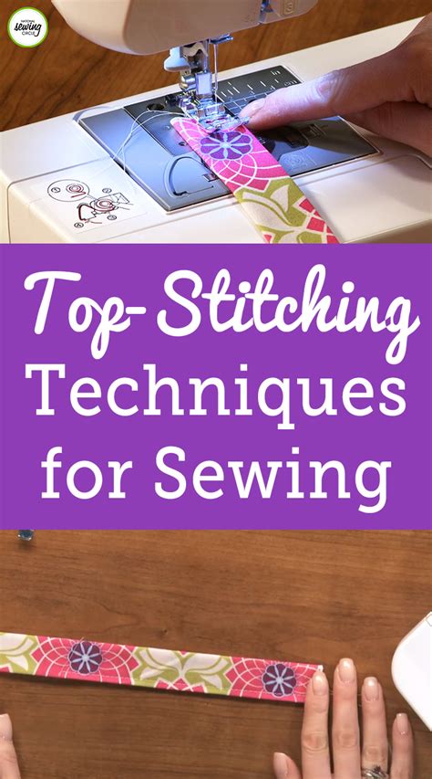 Top Stitching Tips for Sewing | Beginner sewing projects easy, Sewing ...