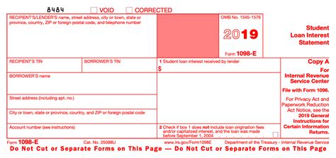 Your 1IRS Form 098-E Interest Statement: Does it matter now?