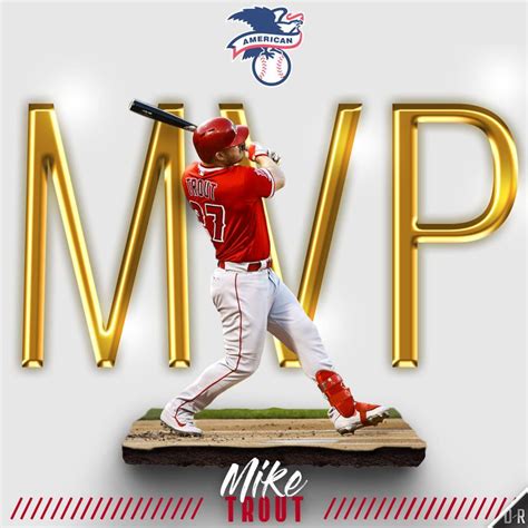 Trout MVP graphic | Mike trout, Trout, Mvp