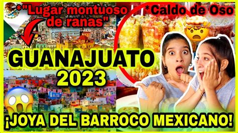 GUANAJUATO city Mexico🇲🇽 2023 reaction ¡MENUDA SORPRESA🤯! ¡100% ÚNICA en el MUNDO😱! Cubanas ...