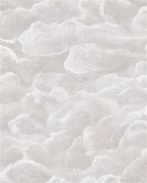 Endless Clouds Designer Wallpaper Stick on Wallpaper Mural – Olive et Oriel