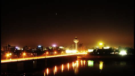 Never Seen Before Night View Of Ahmedabad Skyline - YouTube