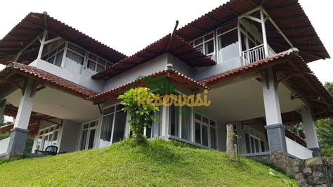 Disewakan Villa Kaca Putih di Puncak Bogor dengan View Pegunungan ...