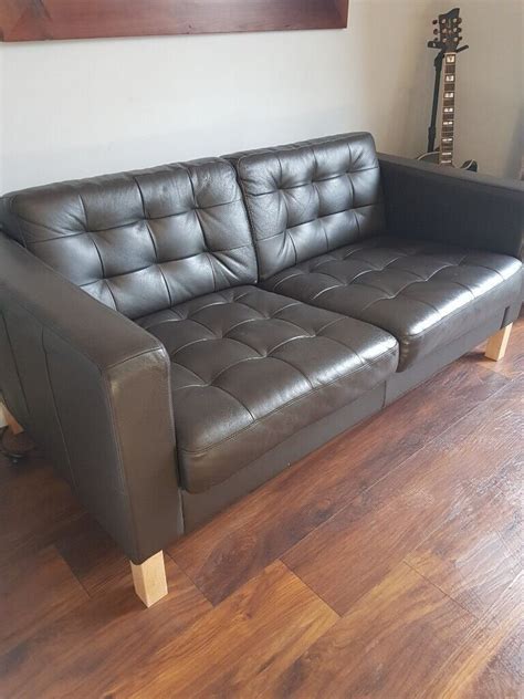 IKEA leather sofa | in Holywood, County Down | Gumtree