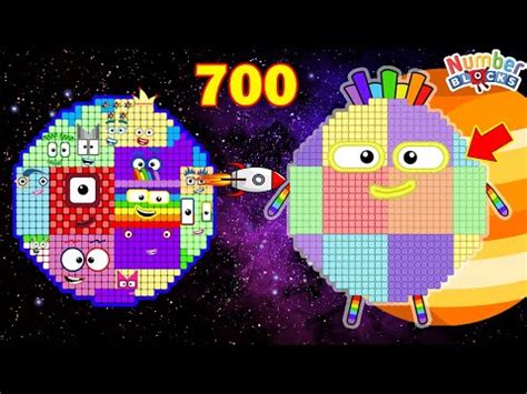 BUILD NUMBERBLOCKS 700 NEW FANMADE - YouTube