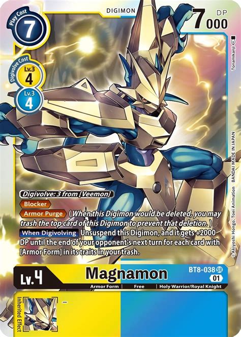 Magnamon - New Awakening - Digimon Card Game