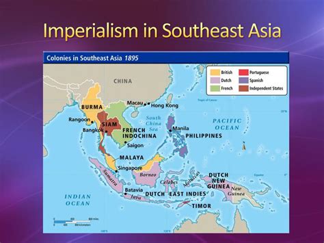 Imperialism Asia Map