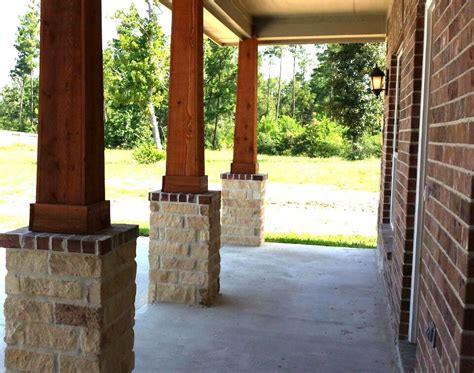 Front Porch Brick Columns - Xerolithi summer house in serifos, greece by sinas architect…