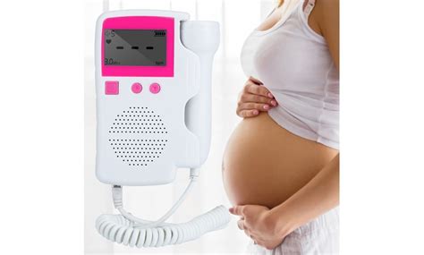 Fetal Doppler Ultrasound Baby Heartbeat Tracker | Groupon