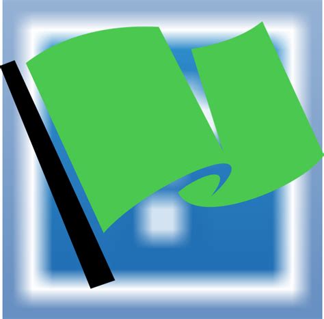 Racing Flag Green - Openclipart