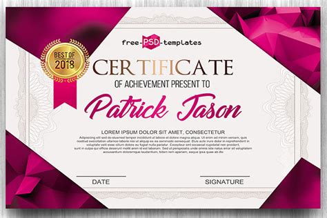 Fascinating Art Certificate Template Free – Sparklingstemware