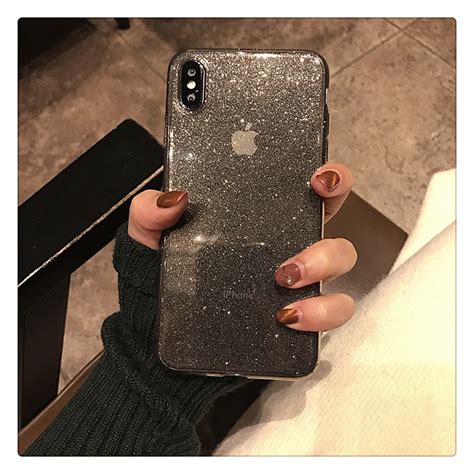 Glitter Phone Case For iPhone 11 Pro XR XS Max 8 7 Plus 6S - Funiyou