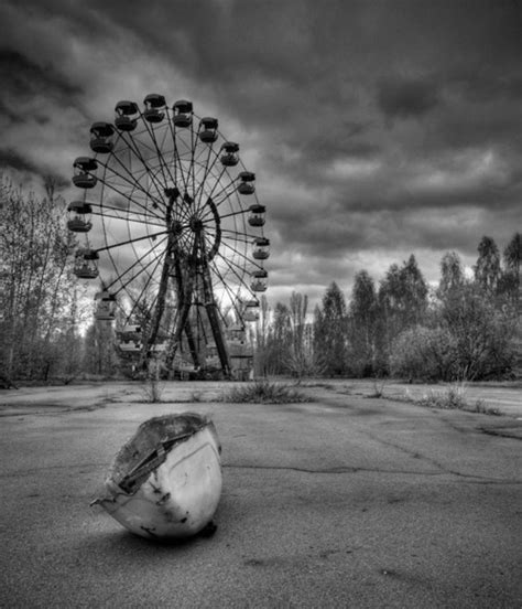 Abandoned Amusement Park, Chernobyl, Ukraine | Abandoned places ...