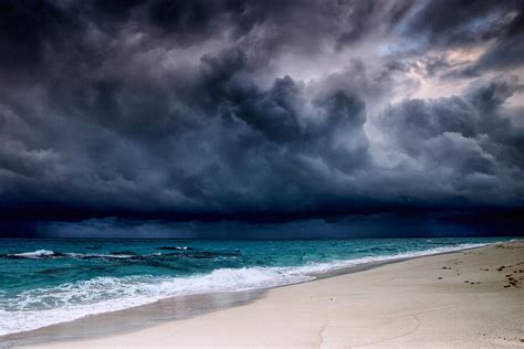 Tropical Storm Over The Caribbean Sea by Stevegeer