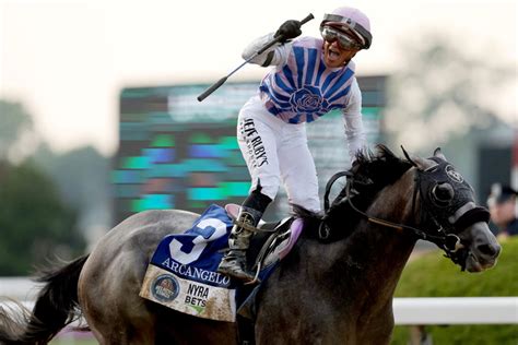 Arcangelo wins 2023 Belmont Stakes, trainer 1st woman to win a Triple ...