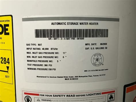 How to replace an American Standard water heater thermocouple?