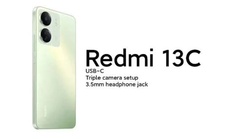 مواصفات وسعر Xiaomi Redmi 13C - مميزاته وعيوبه