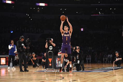 Devin Booker Wins Three-Point Contest With Record-Setting Performance | iHeartRadio