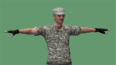 Army Officer - Download Free 3D model by Box Games (@Box_Games) [1ccd699] - Sketchfab
