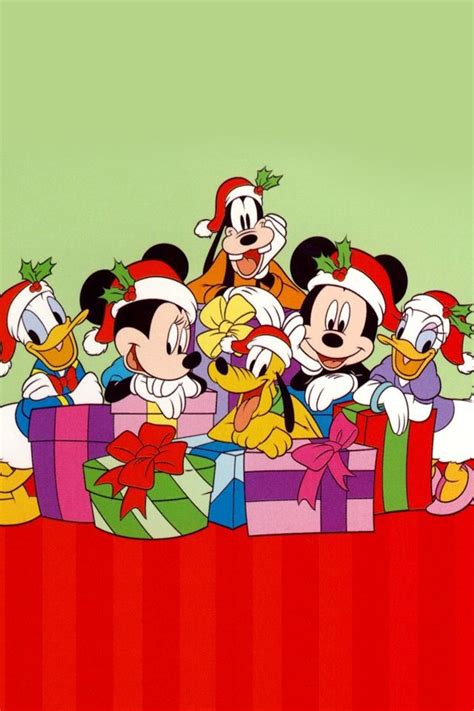 Mickey Mouse And Friends Christmas - 640x960 - Download HD Wallpaper ...