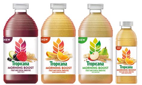 Tropicana launches fruit and cereal smoothies