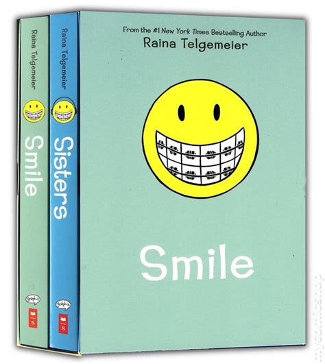 Smile/Sisters GN Box Set (2014 Scholastic) By Raina Telgemeier comic books