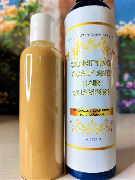 Clarifying Scalp and Hair Shampoo Build up Removal Scalp - Etsy