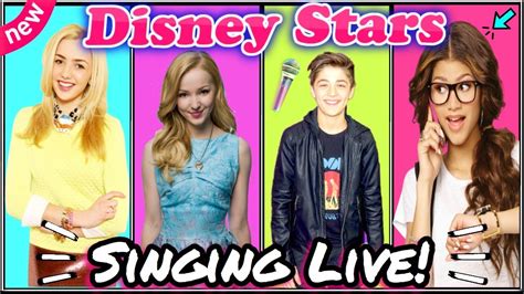 Top Disney Stars Singing Live | Famous Disney Channel Stars Singing Live No Autotune - YouTube