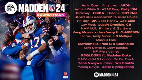 Madden NFL 24 Soundtrack Revealed - Operation Sports Forums