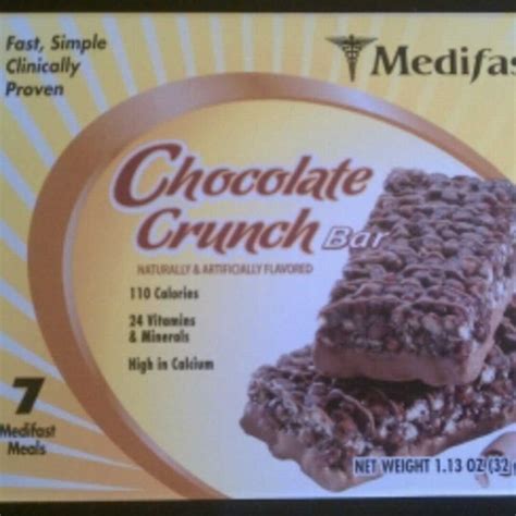 Medifast Chocolate Crunch Bar Nutrition Facts | Besto Blog