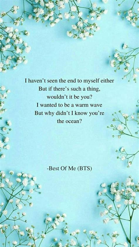 BTS Lyrics Wallpapers - Wallpaper Cave