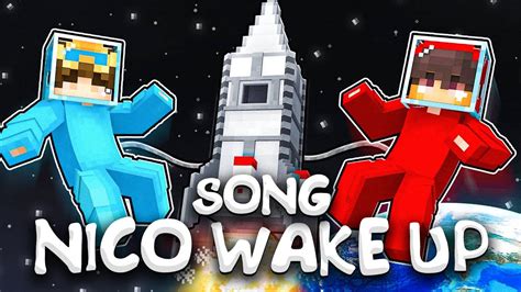 NICO WAKE UP, But It's A Song | Cash and Nico Minecraft Remix - YouTube Music