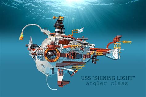 LEGO Steampunk Submarine by "Madstopper" | Lego sculptures, Lego pictures, Lego challenge