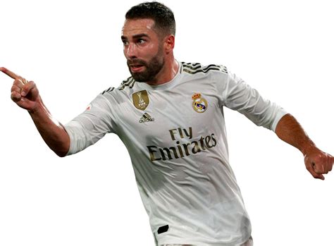 Dani Carvajal Real Madrid football render - FootyRenders