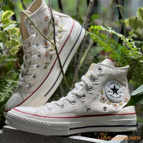 Custom Embroidered Converse High Tops/ Custom Converse Chuck - Etsy