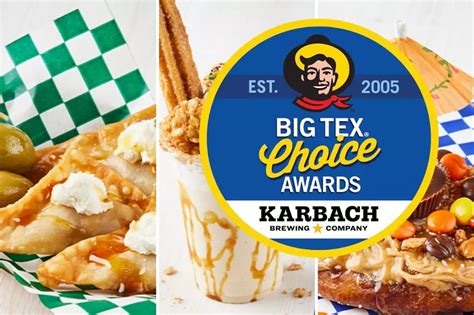 Big Tex Choice Award Winners Are In - Can't You Just Taste It?