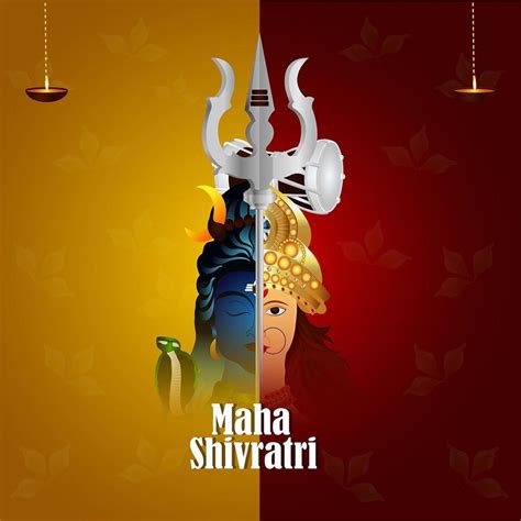 Creative illustration of Lord Shiva for Maha shivratri 1937078 Vector ...