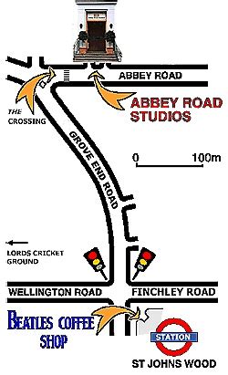 Abbey_Road_map.gif (250×411) | Abbey road, Abbey road studio, The beatles