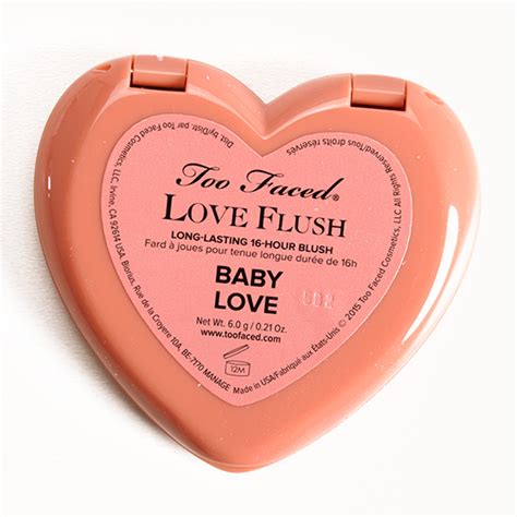 Too Faced Baby Love Love Flush Blush Review, Photos, Swatches