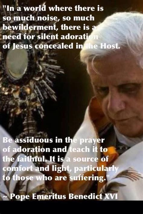 Pin by J-Elaro on Pope Benedict XVI Quotes | Catholic popes, Catholic ...