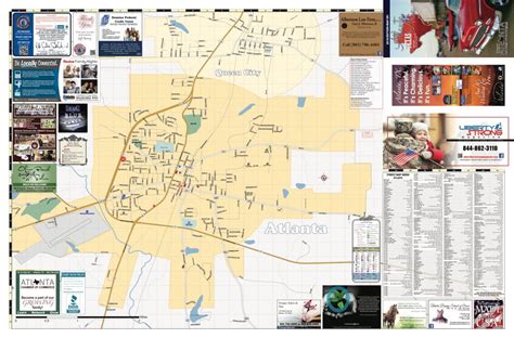 2018 Edition Map Of Atlanta, Tx - Atlanta Texas Map | Printable Maps