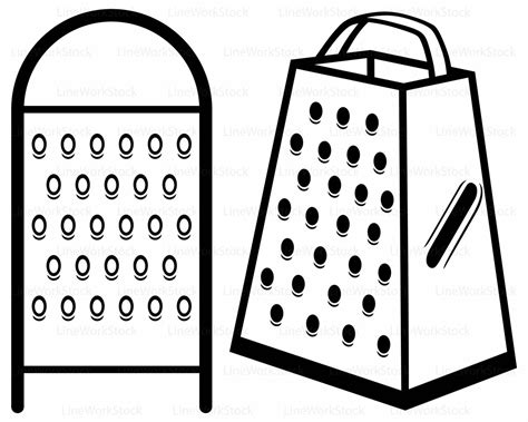 Grater Svg/clipart/grater Svg/grater Silhouette/grater Cricut - Etsy