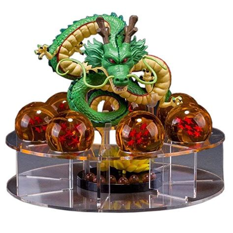 Amazon.com: Acrylic Dragon Ball Set Z Shenron Action Figure Statue with 7pcs 3.5cm balls and ...