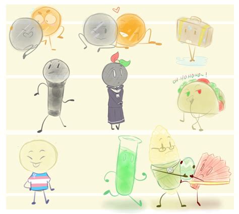 Inanimate Insanity (+bfdi) sketch dump by CaramelBubble on DeviantArt