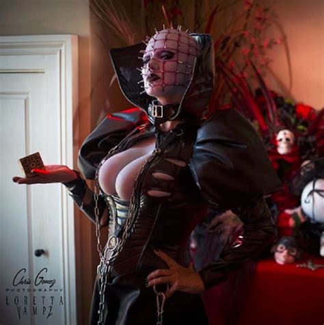 AWESOME #Hellraiser cosplay by #LorettaVampz https://www.instagram.com/lorettavampz/ Photography ...