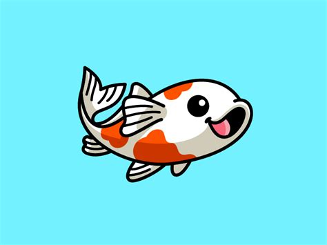 Koi Fish | Koi fish drawing, Fish illustration, Fish drawings