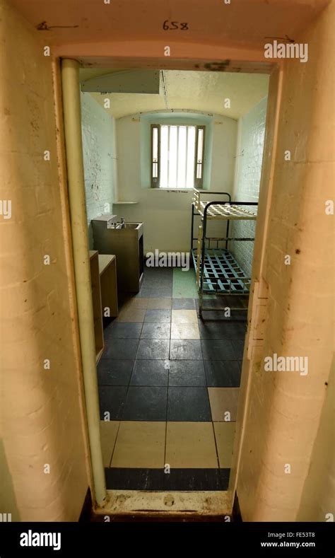 HMP Dorchester Prison, prison cell, Dorset, Britain, UK Stock Photo - Alamy